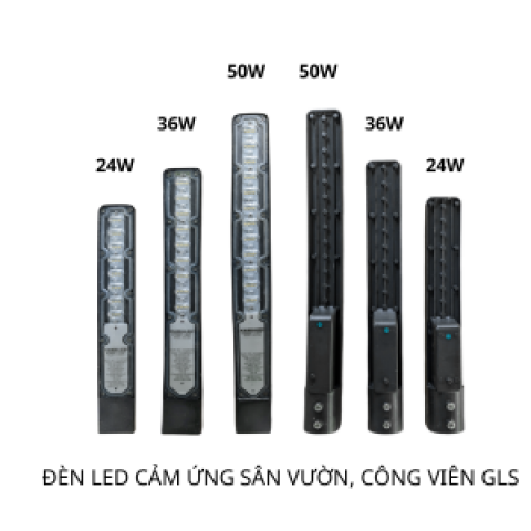 ĐÈN LED CẢM ỨNG SÂN VƯỜN, CÔNG VIÊN GLS-24W