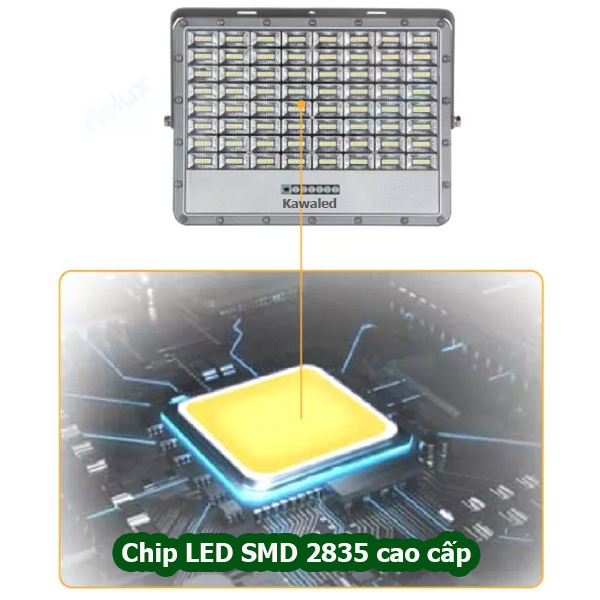 Chip Led đèn năng lượng SMD 2835 siêu sáng